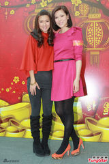 组图：安德尊扮财神 林淑敏携女儿中“金马”