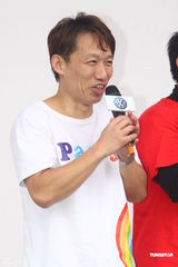 组图：拥抱丝路公益长跑亮相台北 宣传水资源保护