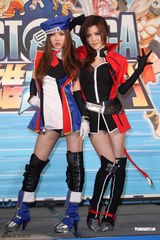 组图：By2性感Cosplay装 自曝曾同时喜欢一男生