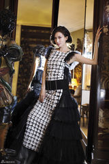 组图：林志玲台版Vogue大片 巴黎演绎妩媚奢华