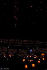 高清图：李宇春个唱成催泪弹 谢霆锋重弹吉他落泪