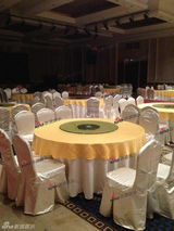 组图：郭晶晶回门宴酒店现场实拍 是否取消成谜