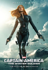 组图：《美国队长2》发布角色海报 三主角登场