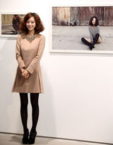 高清图：韩星韩艺瑟手机画报制作发表会