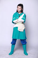 组图：何炅谢娜饰演绝代双骄 贾玲神似周晓鸥