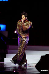 高清组图：周杰伦台北开唱 超时代未来世界登场