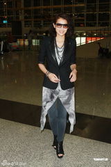 组图：杜琪峰胡杏儿为《夺命金》赶赴威尼斯