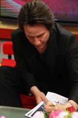 组图：基努-里维斯陈虎叶青做客聊《太极侠》