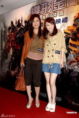 组图：《变形金刚3》香港首映 郑伊健黎耀祥捧场