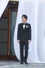 高清组图：韩载锡朴率美大婚 张东健夫妇道贺