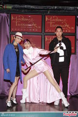 组图：梅艳芳蜡像揭幕 郭可盈彭敬慈怀念梅姐