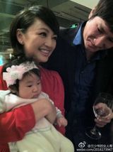 组图：罗海琼女儿百日宴可爱模样首曝光