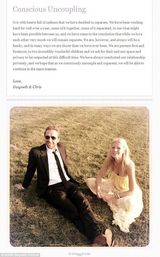 策划：小辣椒格温妮丝宣布离婚 往日恩爱照盘点