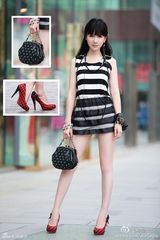 明星爱街拍38期：各式条纹风潮来袭