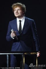 组图：全英音乐奖 艾德-希兰获英国最佳男歌手