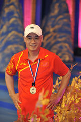 组图：谭晶李永波李宁合作伦敦奥运会战歌