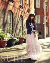 组图：韩星IU伦敦拍时尚大片 清新唯美异域风情