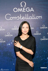 幻灯图：章子怡现身洛杉矶 与影帝布劳迪“合作”