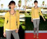 组图：明星爱街拍第七期之开衫毛衣VS复古衬衫