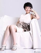 组图：海清夏日清新写真曝光 与猫嬉戏灵动优雅