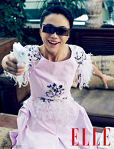 高清图：汤唯《ELLE》端庄诙谐童心未泯