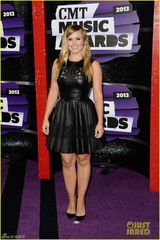 组图：群星亮相乡村奖红毯 泰勒裸背妮可秀恩爱