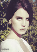 高清图：拉娜德雷登法国杂志 典雅长裙电眼撩人