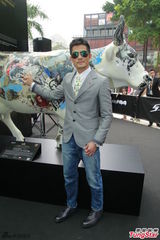 组图：郭富城帅气亮相 与熊黛林永远是朋友