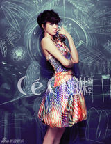 高清图：百变女郎王智慧写真 演绎颓废复古风潮