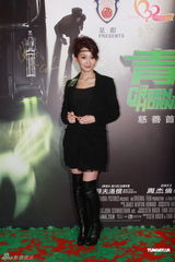 组图：《青蜂侠》登陆香港 杨梓瑶羡慕周秀娜