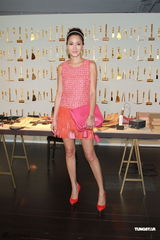 组图：周汶锜未接到花球感失望 有兴趣出演舞台剧