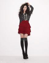 高清组图：韩星韩惠琳春装写真活泼可爱