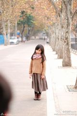 组图：5岁小萝莉走红微博 小天使萌化网友心