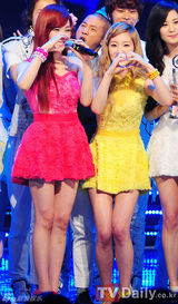 组图：少时泰蒂徐获《M！Countdown》三冠