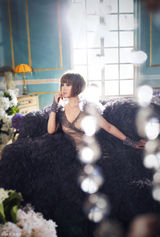 组图：金海心宣传写真曝光 烛光下显内心孤单