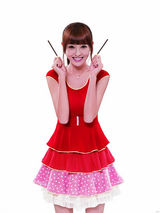 组图：唐嫣动感写真秀歌舞 甜蜜娇俏展迷人笑容