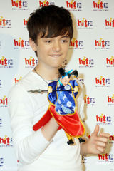 高清组图：Lady Gaga师弟格雷森台湾行可爱卖萌