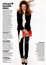 组图：伊丽莎白-奥尔森时尚秋装写真