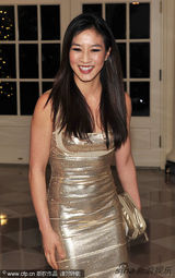 组图：成龙唐装赴白宫晚宴 邓文迪翠绿缎裙贵气