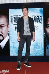 组图：梁家辉调侃郭富城绯闻 双影帝期待《寒战》续集