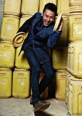 吴秀波《GQ》写真 患“多动症”展调皮一面(图)