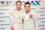 组图：甄子丹汪诗诗“SINOMAX生活馆”开幕