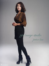 组图：警花专业户王茜最新写真 华丽转变雍容高贵