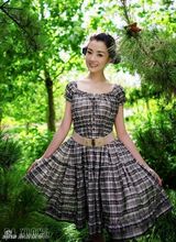 组图：周晶晶清纯写真 再掀清纯田园风