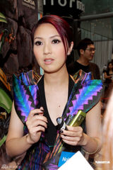 组图：杨千嬅亮相化身蝴蝶仙子 自曝3个月减10斤