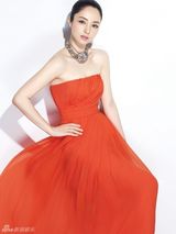 组图：董璇薄纱写真曝光 飘逸高贵宛若女神