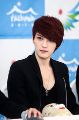 高清图：JYJ宣传亚运会 在中美艳有天可爱