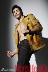 高清图：蓝正龙《男士健康》赤裸大片为梦践行