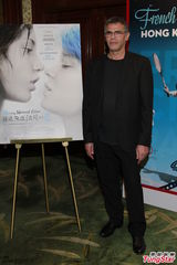 组图：金棕榈得主柯西胥访港 支持同志争取权益