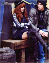 高清组图：李孝利潮流杂志2月封面 走在时尚尖端